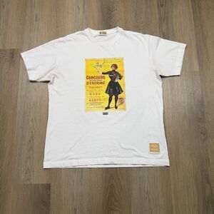Kith Shirt Mens Medium White Paris Summer Olympics Fencing Graphic Tee Heritage